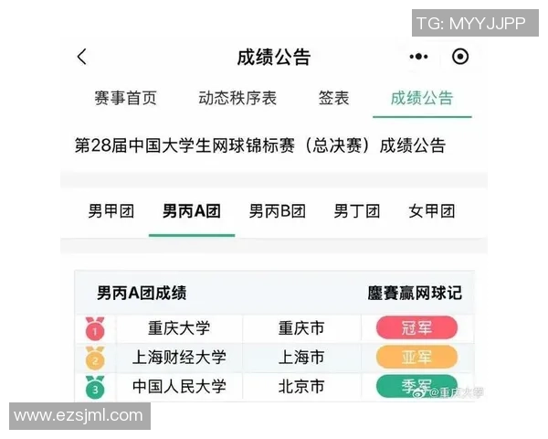 重庆网球队在全国锦标赛中的状态分析与表现评估